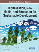 Book cover: Digitalization, new media, and education for sustainable development