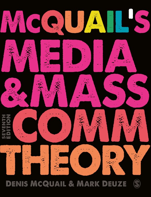Book cover: Mcquail’s media & mass communication theory