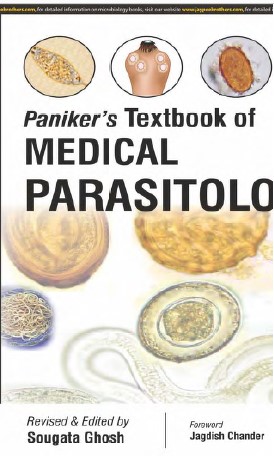 Book cover: Paniker's textbook of medical parasitology
