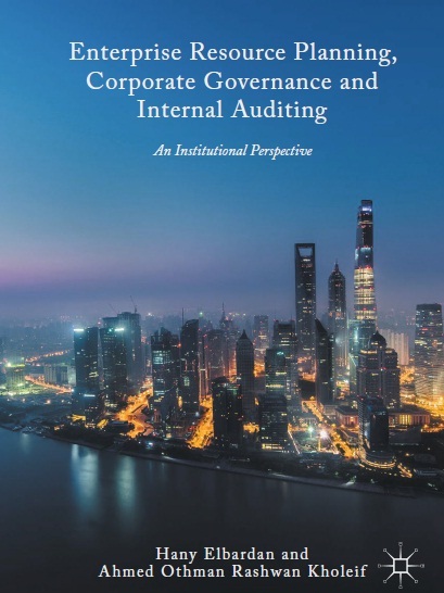 Book cover: Enterprise resource planning, corporate governance and internal auditing : an institutional perspective