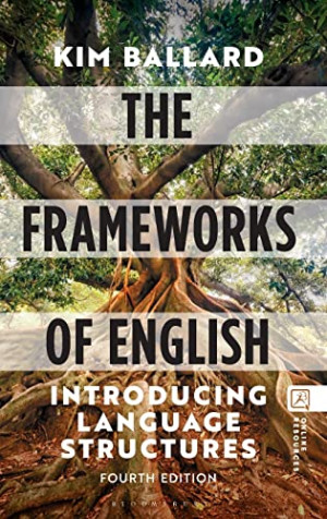 Book cover: The Frameworks of English introducing language structures