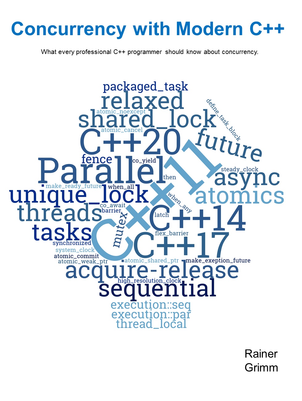 Book cover: Concurrency with modern C++ : what every professional C++ programmer should know about concurrency