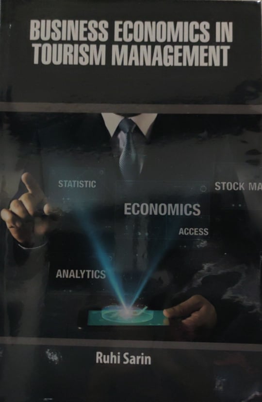 Book cover: Business economics in tourism management