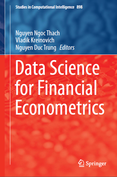 Book cover: Data science for financial econometrics