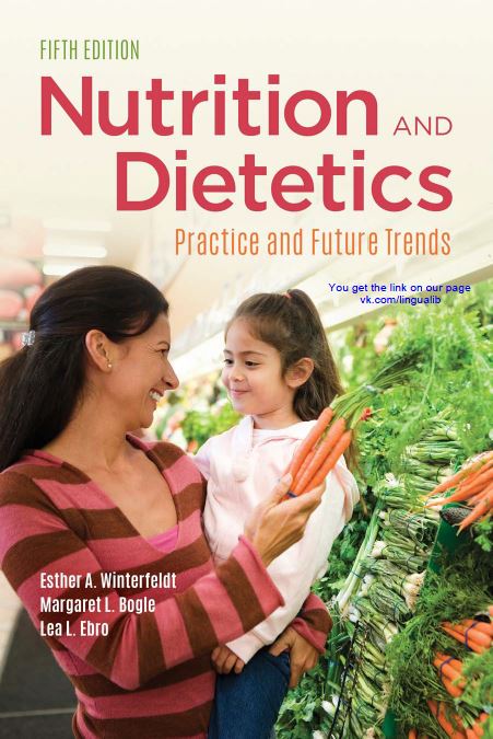 Book cover: Nutrition and dietetics: practice and future trends