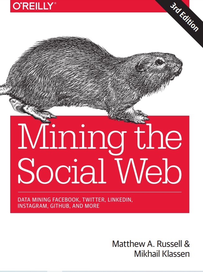 Book cover: Mining the social web