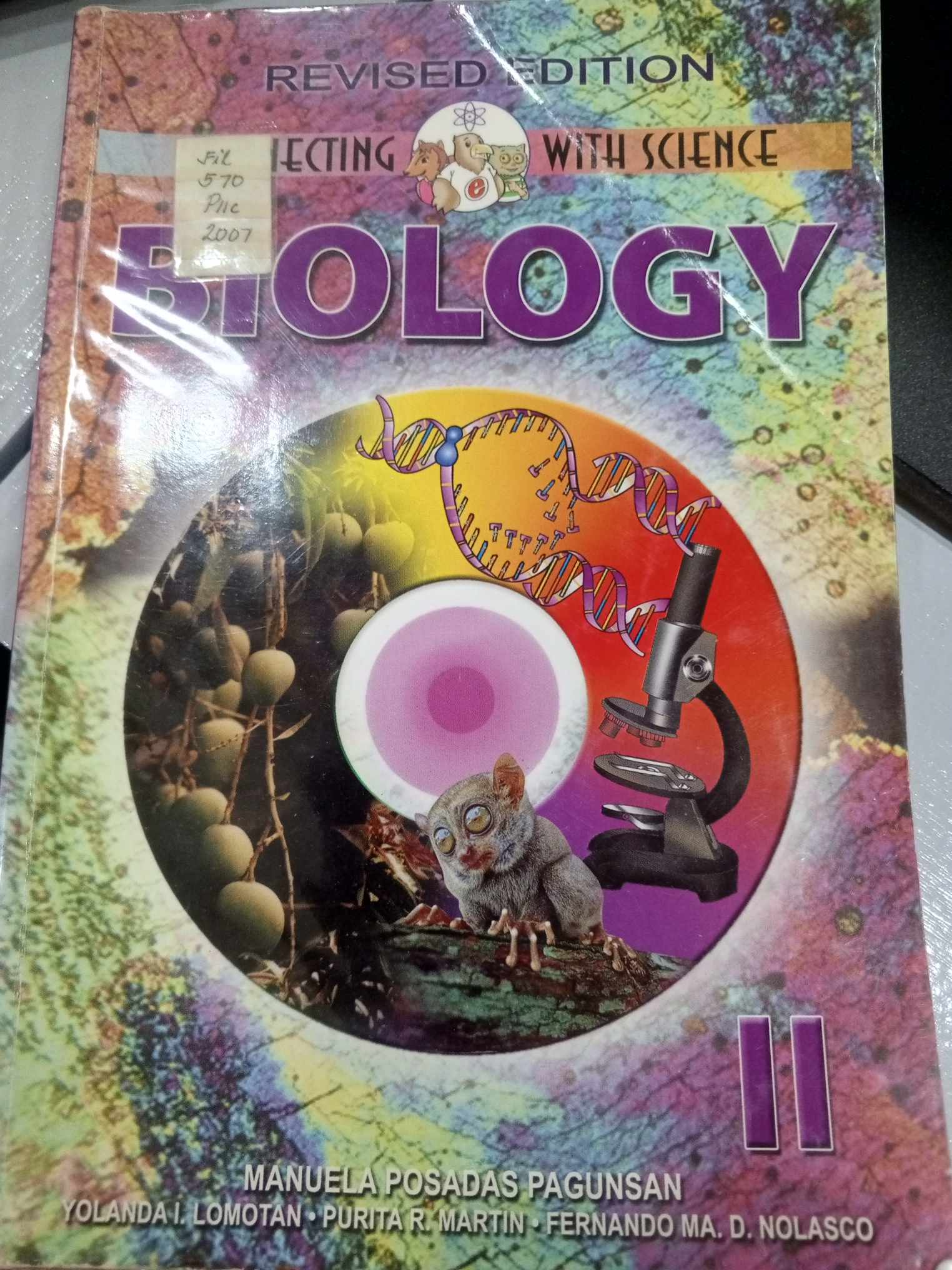 Book cover: Connecting with science : biology