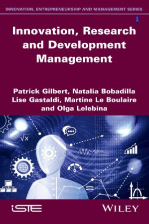 Book cover: Innovation, research and development management