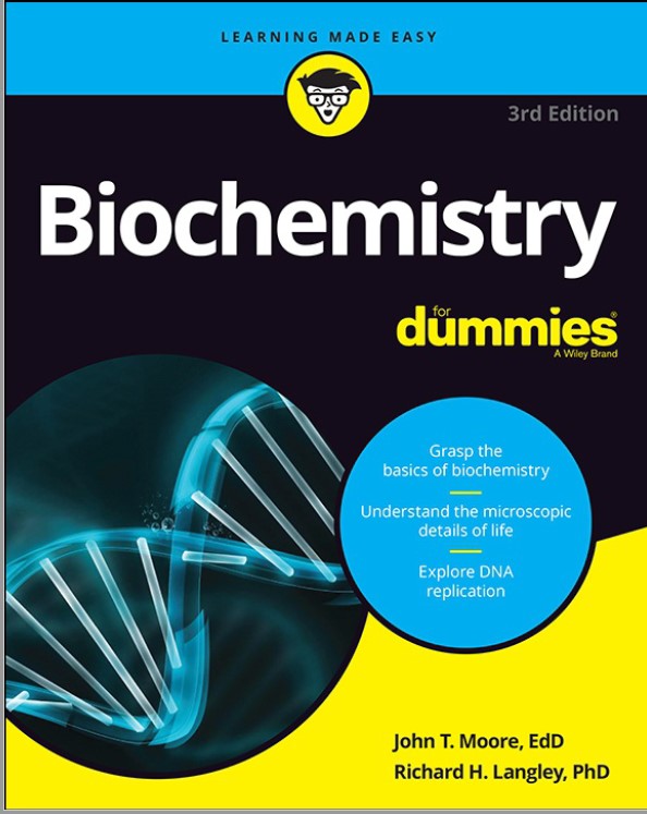 Book cover: Biochemistry for dummies