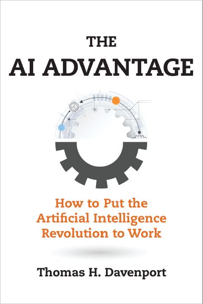 Book cover: The AI advantage : how to put the artificial intelligence revolution to work