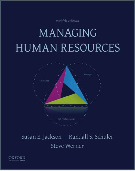 Book cover: Managing human resources