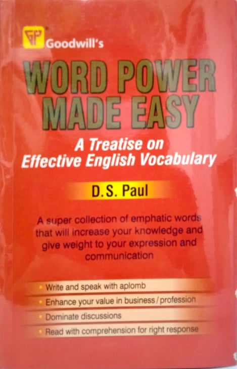 Book cover: Goodwill's word power made easy