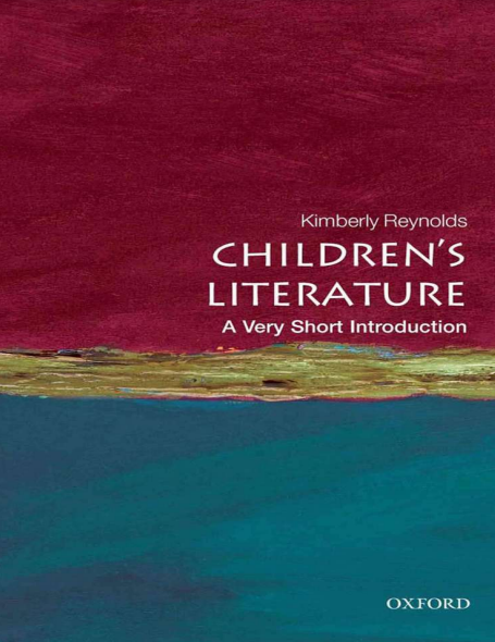 Book cover: Children's literature: a very short introduction.