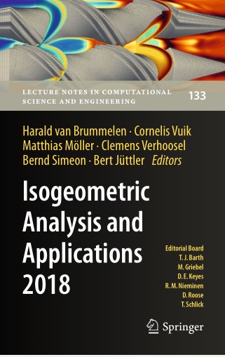 Book cover: Isogeometric analysis and applications 2018