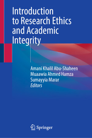 Book cover: Introduction to research ethics and academic integrity