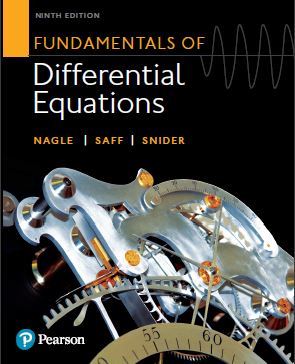 Book cover: Fundamentals of differential equations