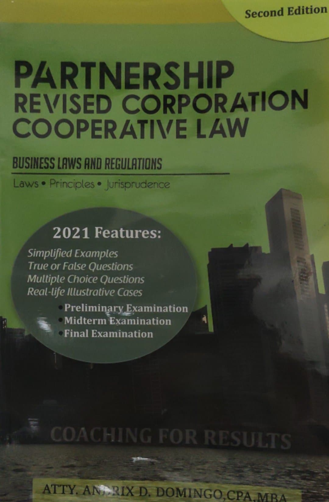 Book cover: Partnership revised corporation cooperative law