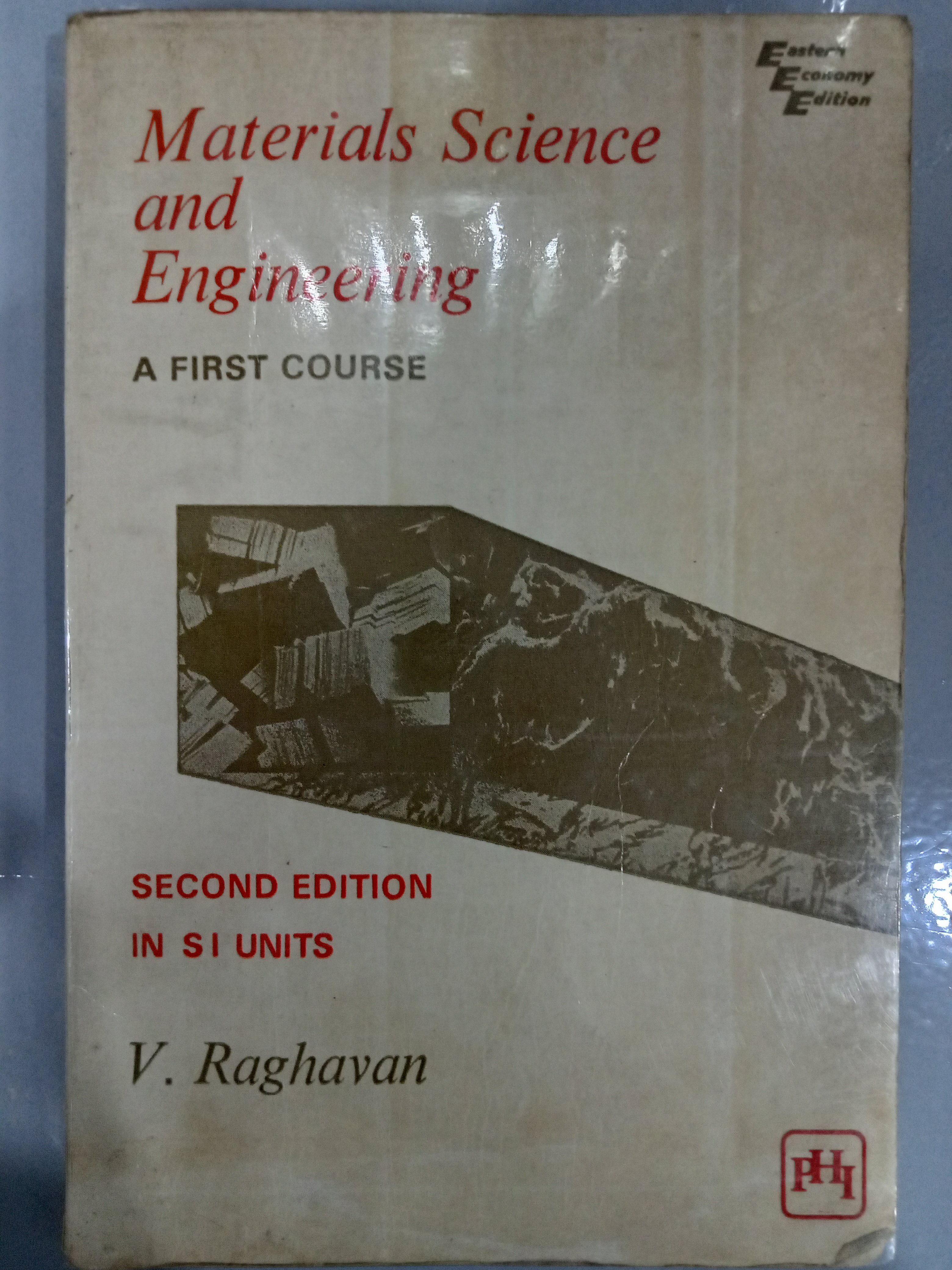 Book cover: Materials science and engineering