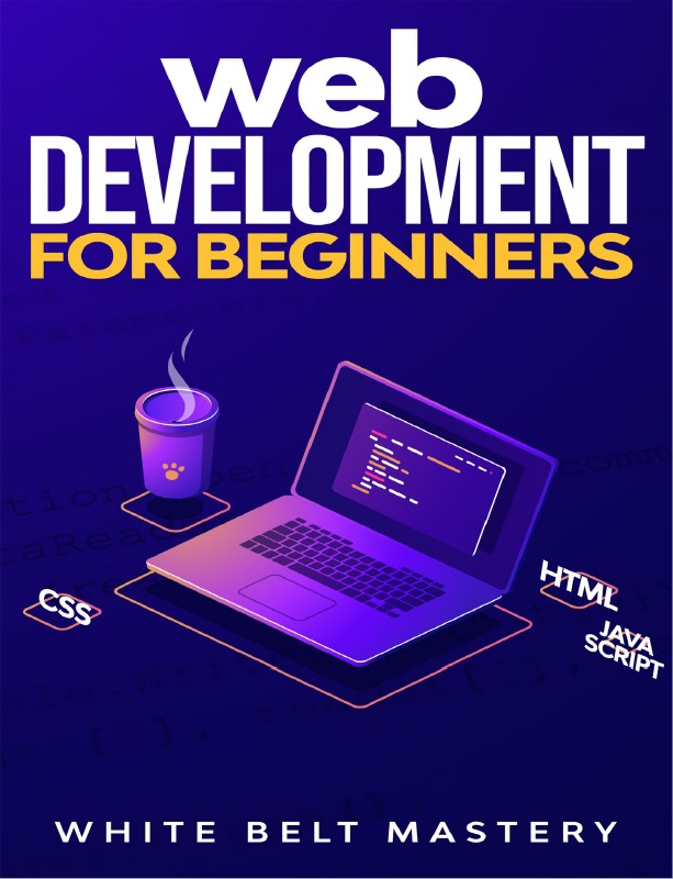 Book cover: Web development for beginners
