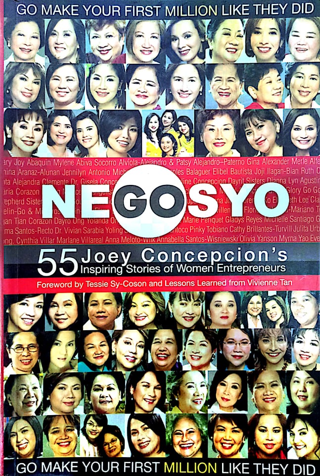 Book cover: Go negosyo : 55 Joey Concepcion's inspiring stories of women entrepreneurs