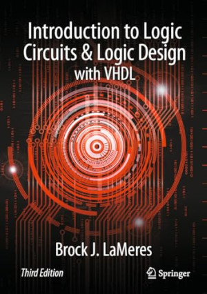 Book cover: Introduction to logic circuits &logic design with vhdl