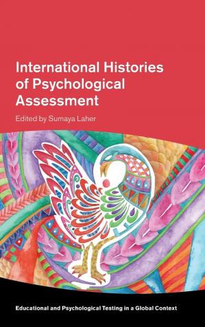 Book cover: International histories of psychological assessment