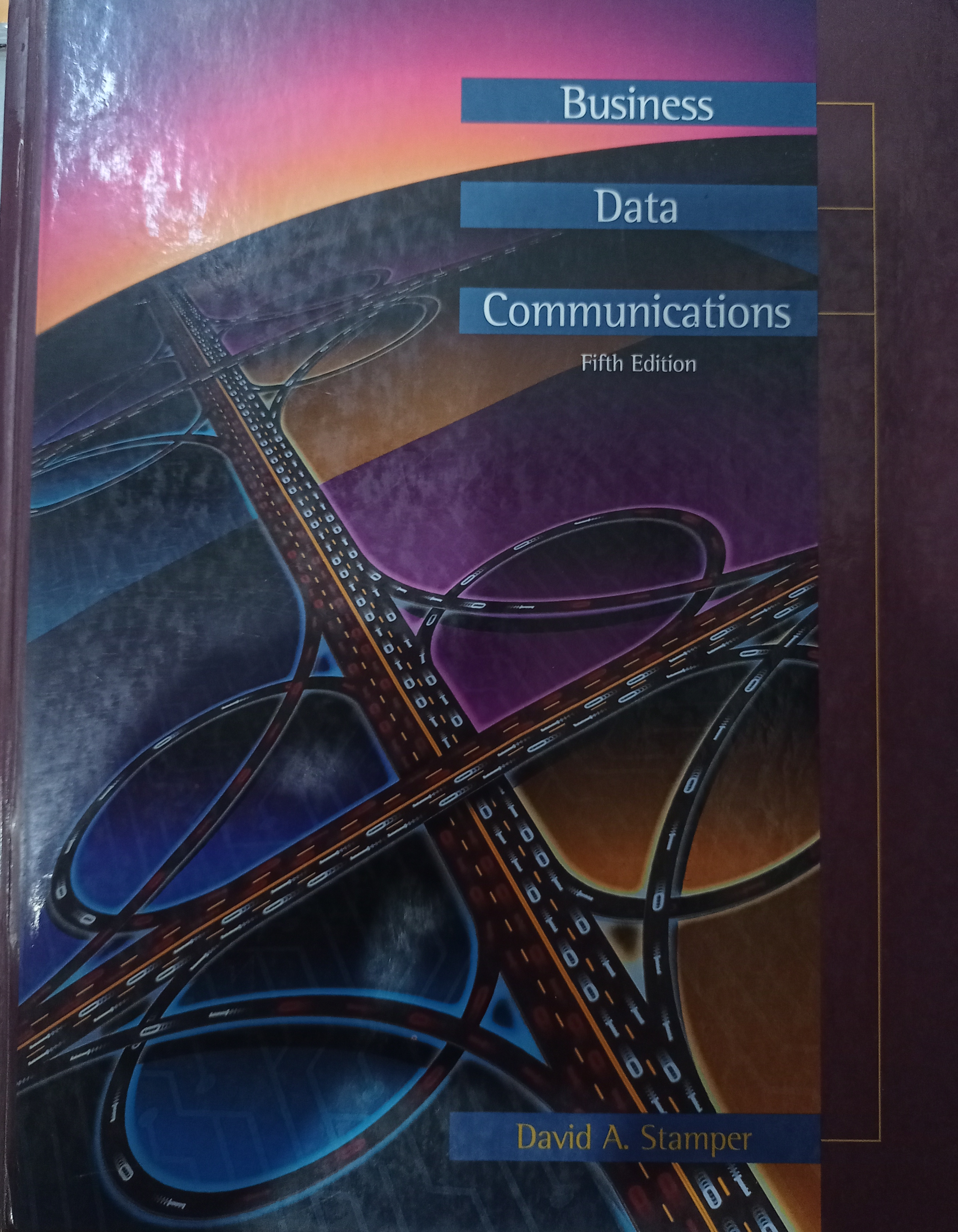 Book cover: Business data communications