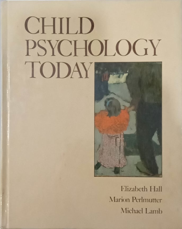 Book cover: Child psychology today