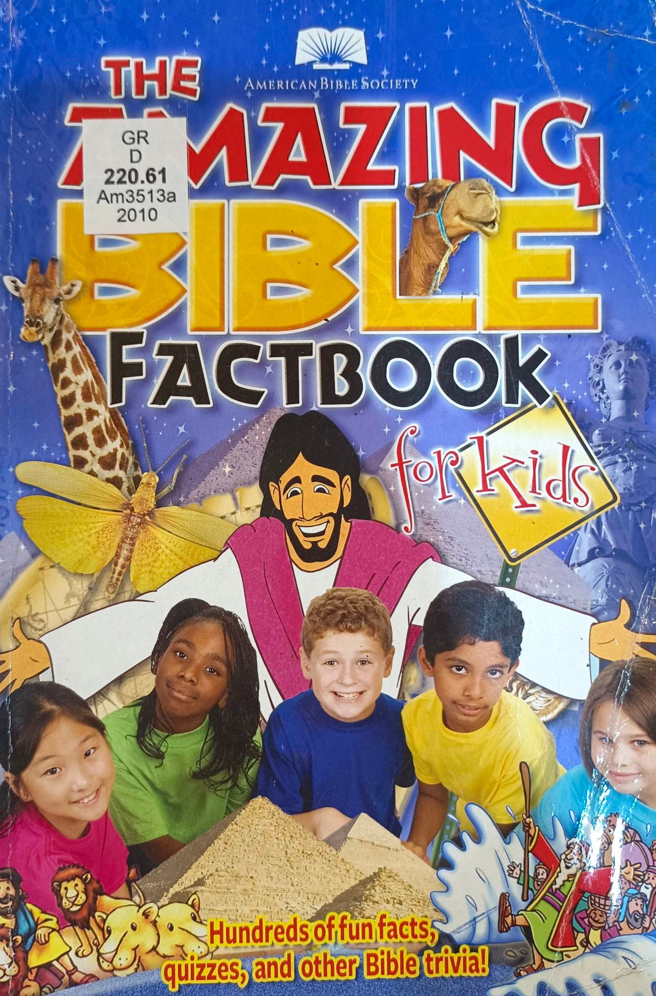 Book cover: The Amazing Bible factbook for kids
