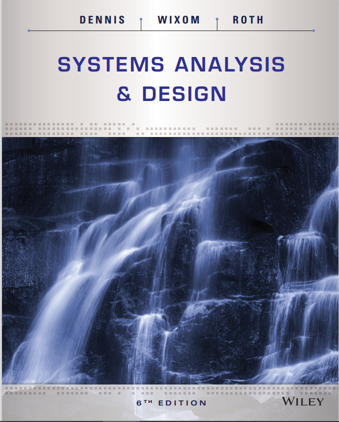 Book cover: Systems analysis & design