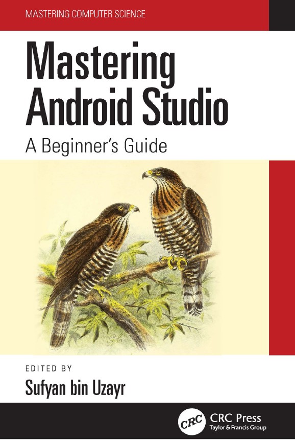 Book cover: Mastering Android studio : a beginner’s guide