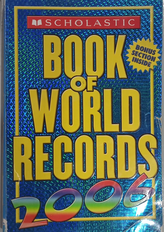 Book cover: Book of world records 2006