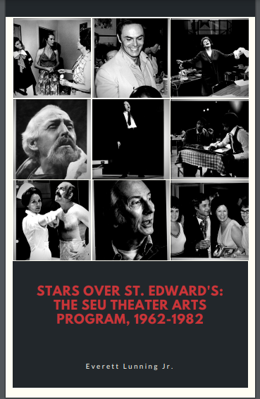 Book cover: Stars over St. Edward's: the SEU Theater Arts Program, 1962-1982.