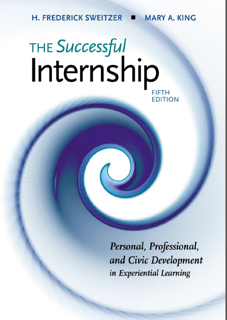Book cover: The Successful internship: personal, professional, and civic development in experiential learning