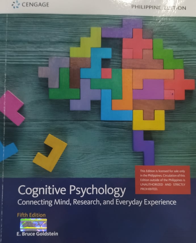 Book cover: Cognitive psychology: connecting mind, research and everyday experience