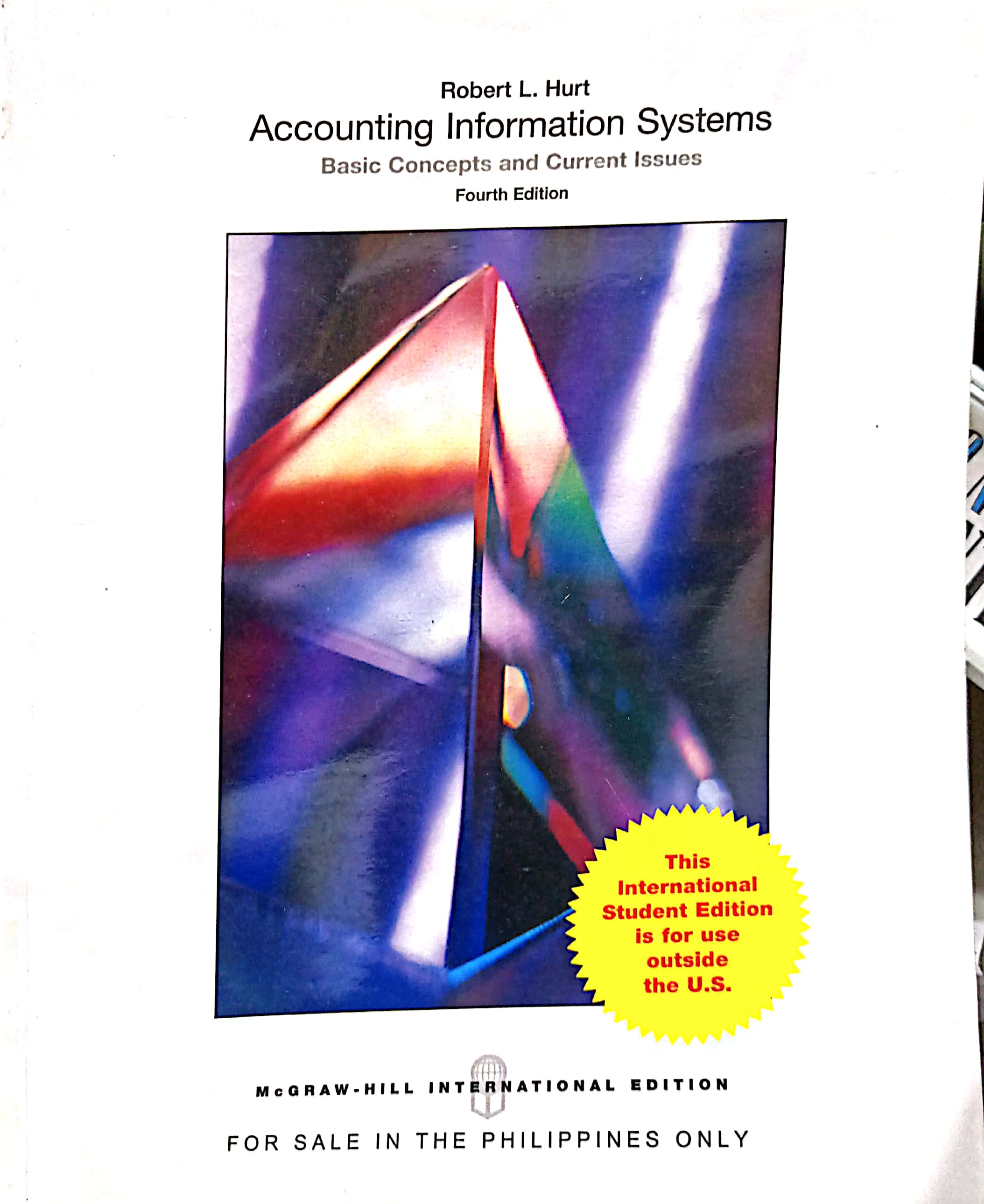 Book cover: Accounting information system: basic concepts and current issues