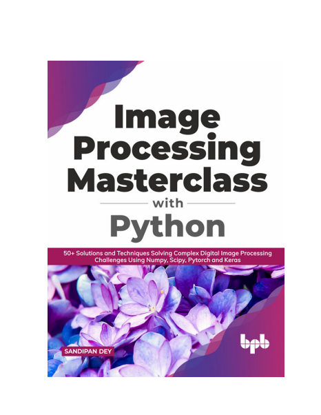 Book cover: Image processing masterclass with python.