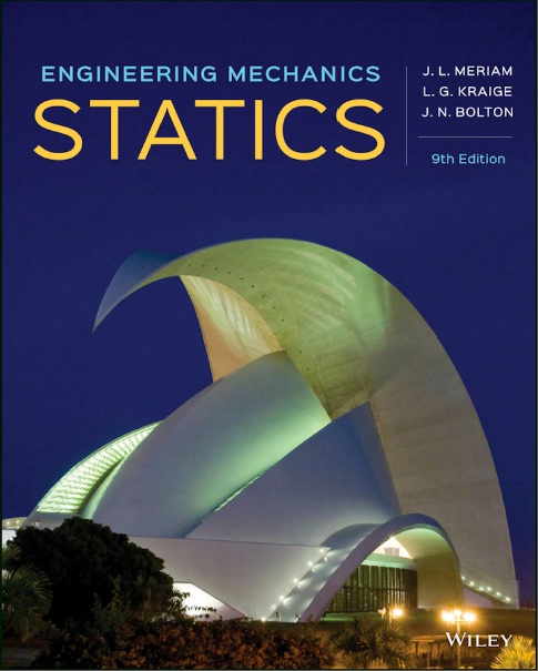 Book cover: Engineering mechanics : statics