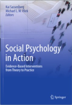 Book cover: Social psychology in action: evidence-based interventions from theory to practice