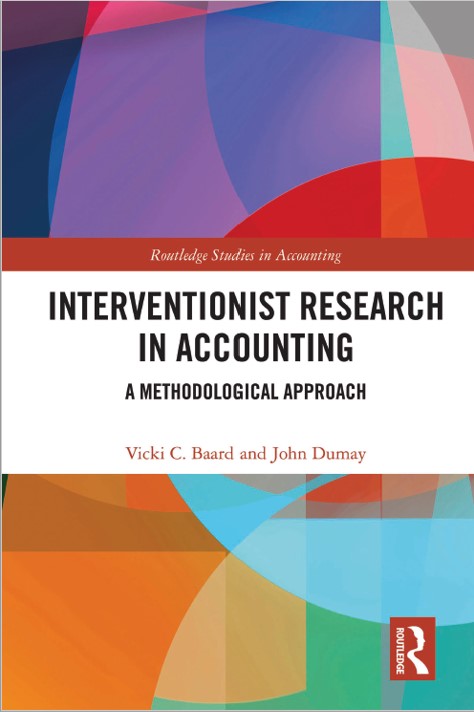 Book cover: Interventionist research in accounting : a methodological approach