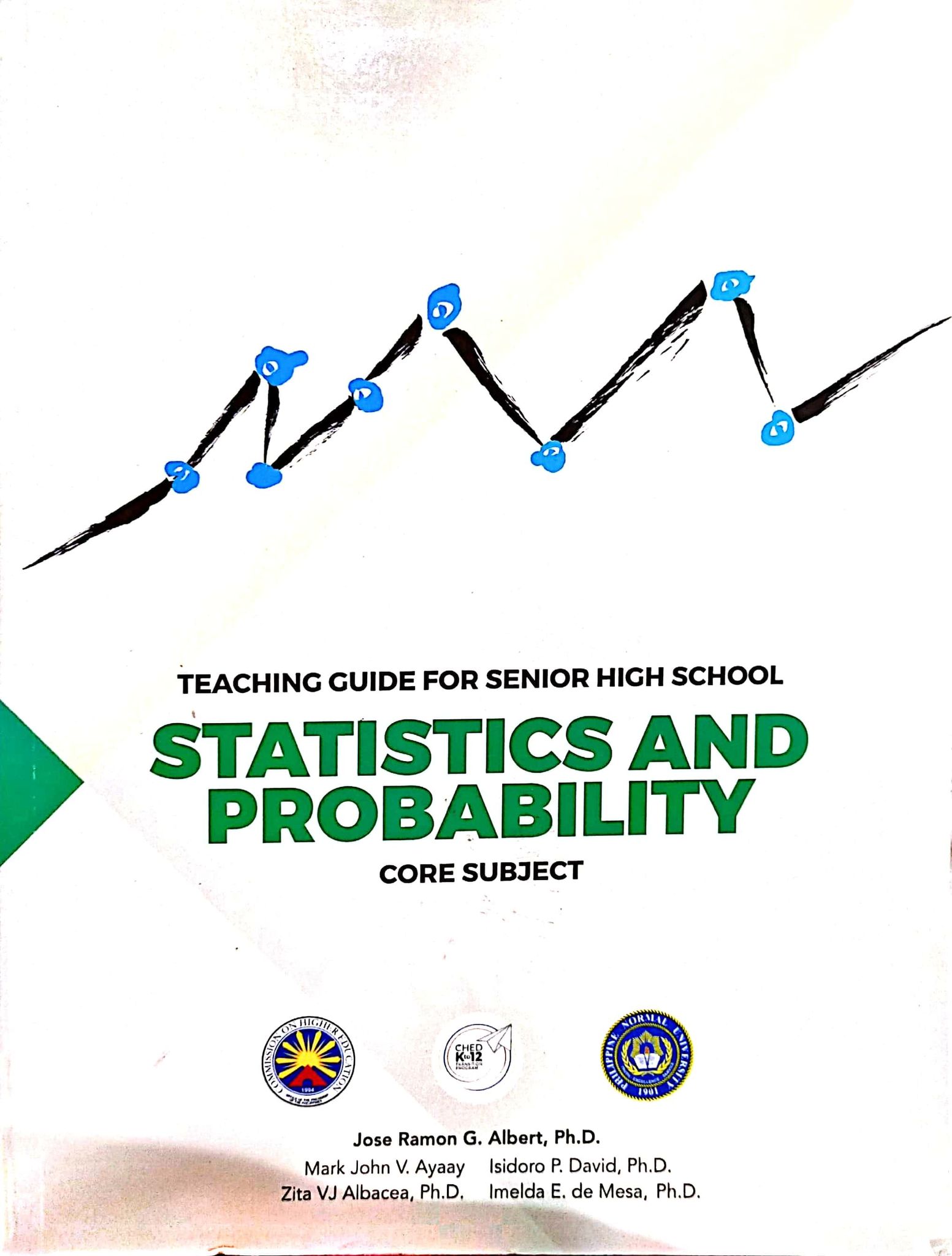 Book cover: Teaching guide for senior high school : statistics and probability