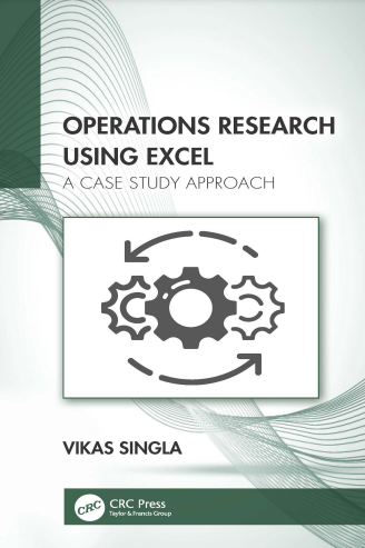 Book cover: Operations research using Excel: a case study approach.