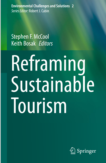 Book cover: Reframing sustainable tourism.