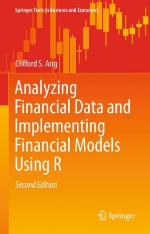 Book cover: Analyzing financial data and implementing financial models using R