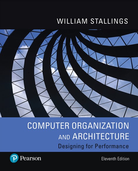 Book cover: Computer organization and architecture: designing for performance