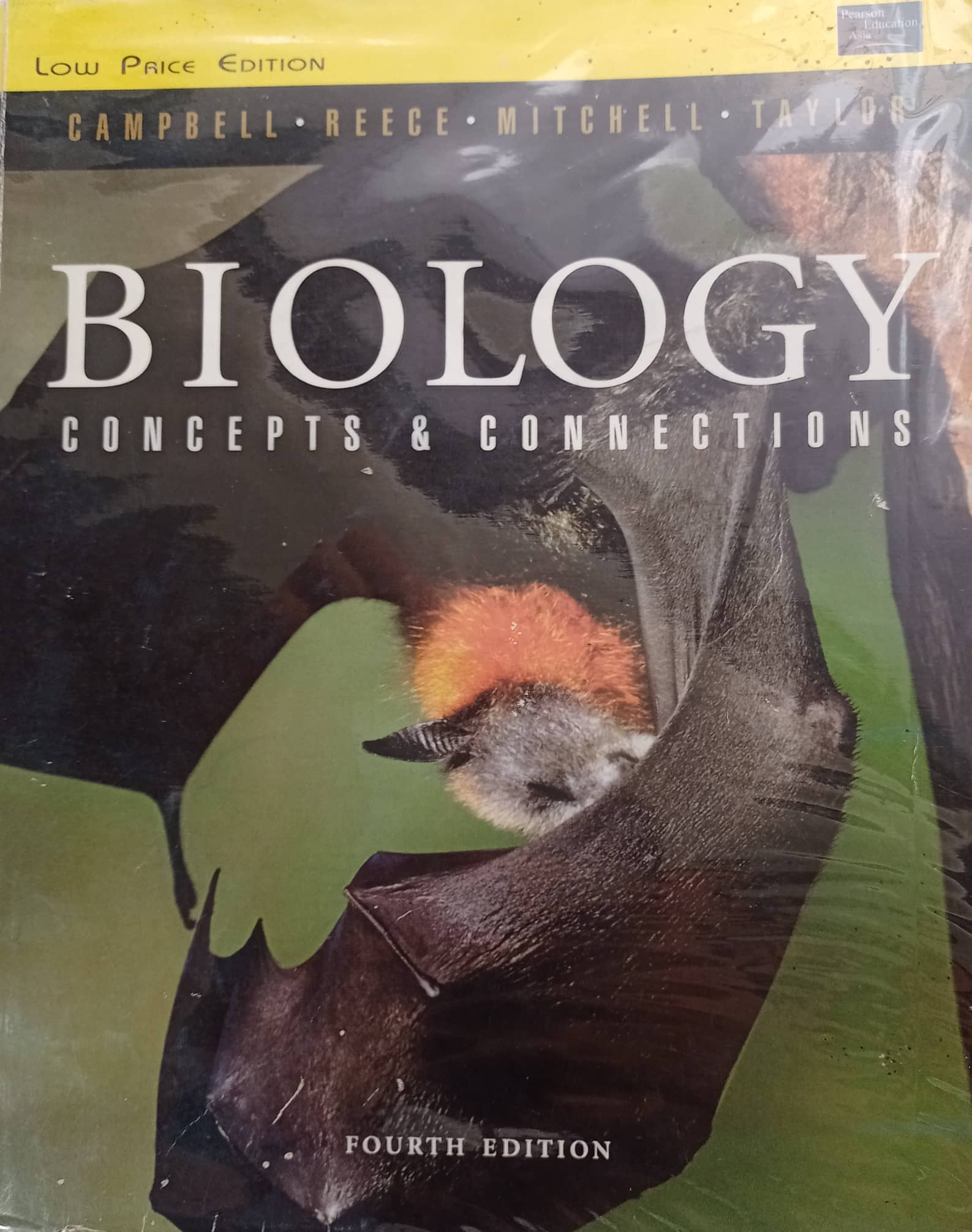 Book cover: Biology : concepts and connections