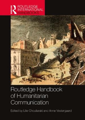 Book cover: Routledge handbook of humanitarian communication
