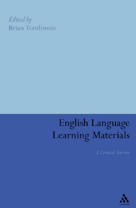 Book cover: English language learning materials a critical review