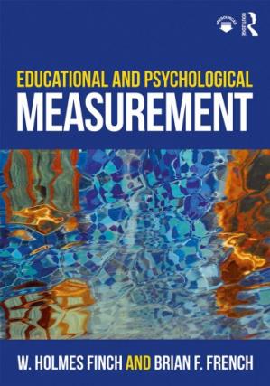 Book cover: Educational and psychological measurement