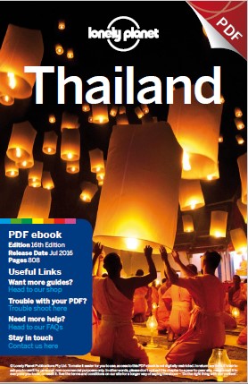 Book cover: Lonely planet thailand
